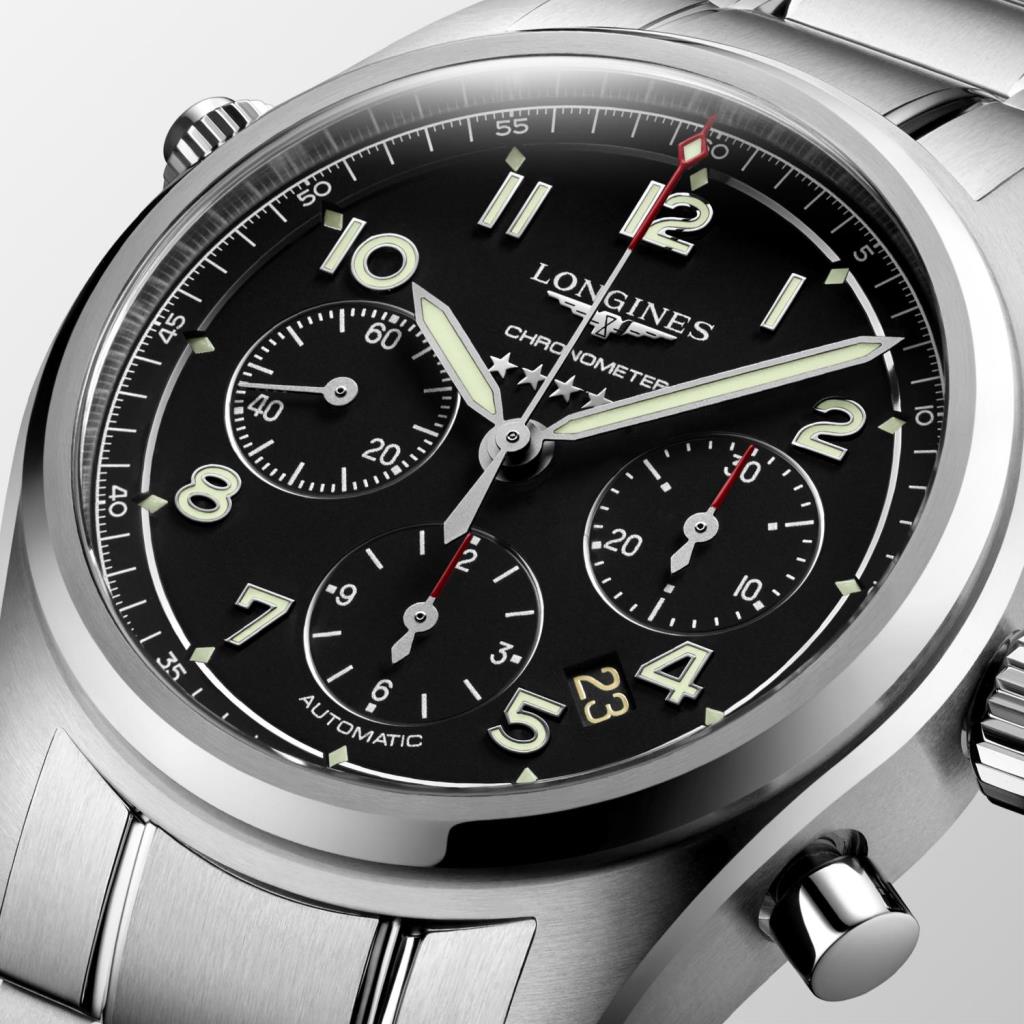  Longines Spirit L3.820.4.53.6 Automatico 42 mm - LONGINES