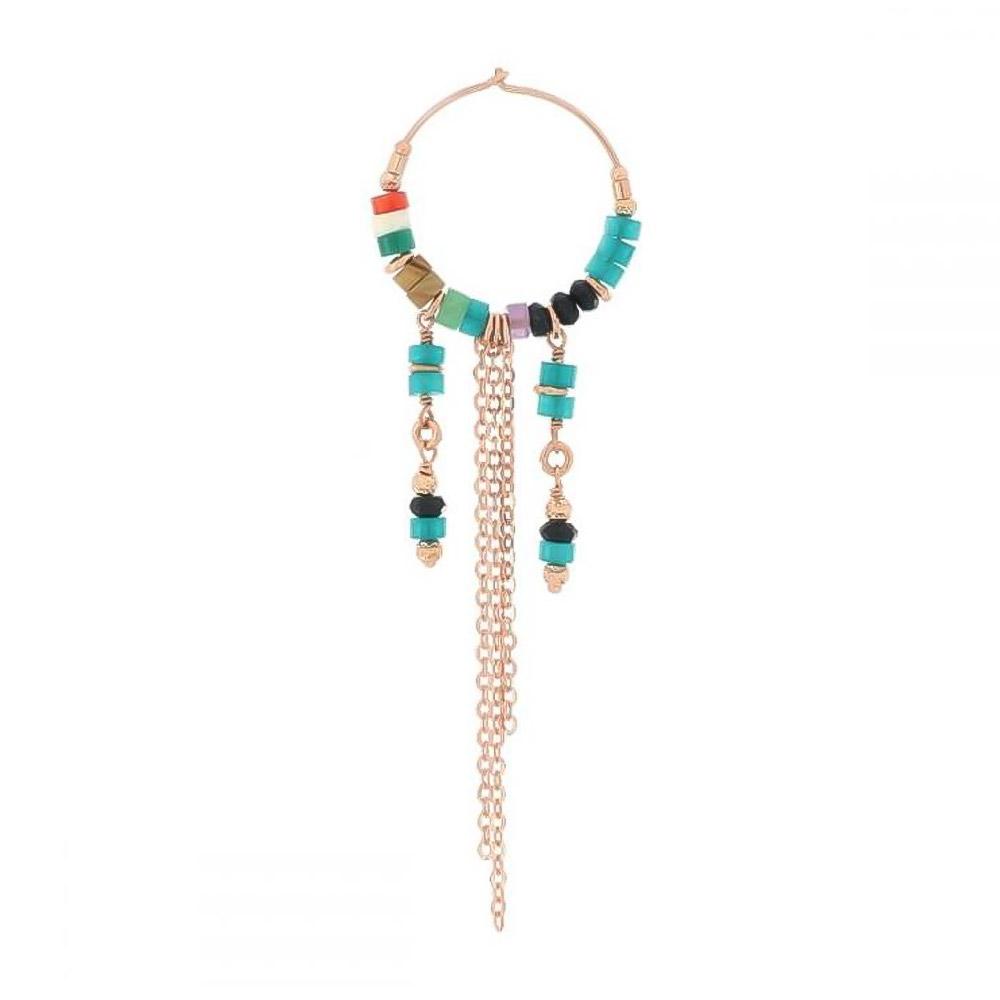 Orecchino Cerchio Pietre Catene Maman et Sophie ORUSH3QL - MAMAN ET SOPHIE