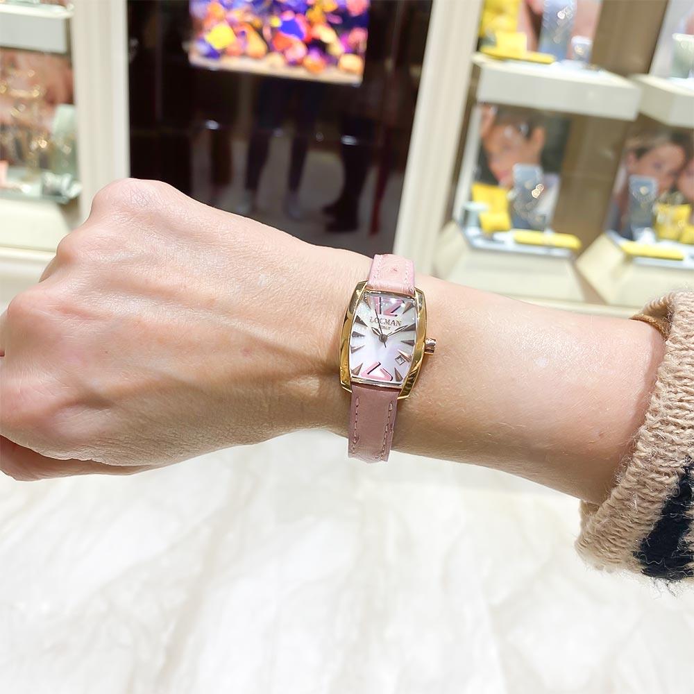  Locman Panorama rose gold mother of pearl watch 22.5 x 32mm - LOCMAN