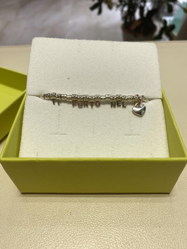  Bracciale Dodo Mariani Pigne small 18cm Ti porto nel Cuore - DODO MARIANI