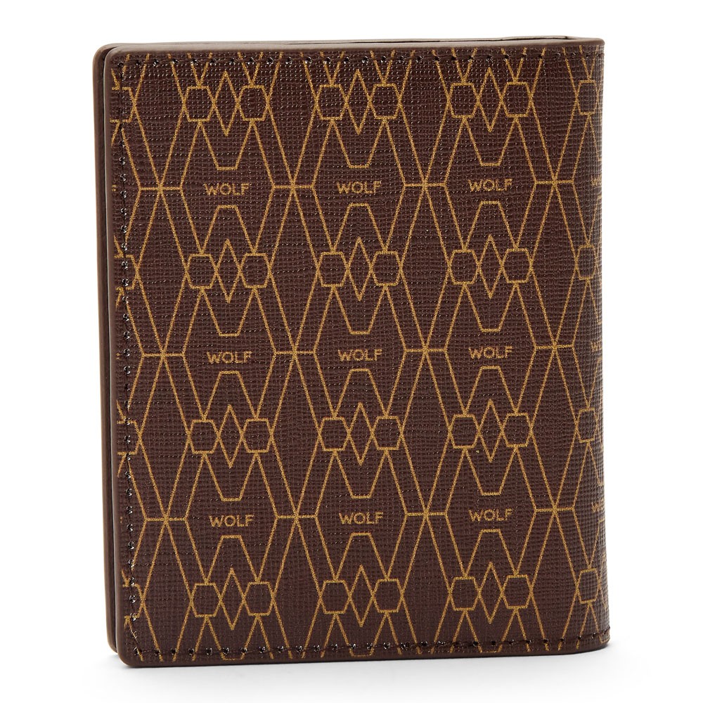  Wolf ID Card Case - Brown - WOLF