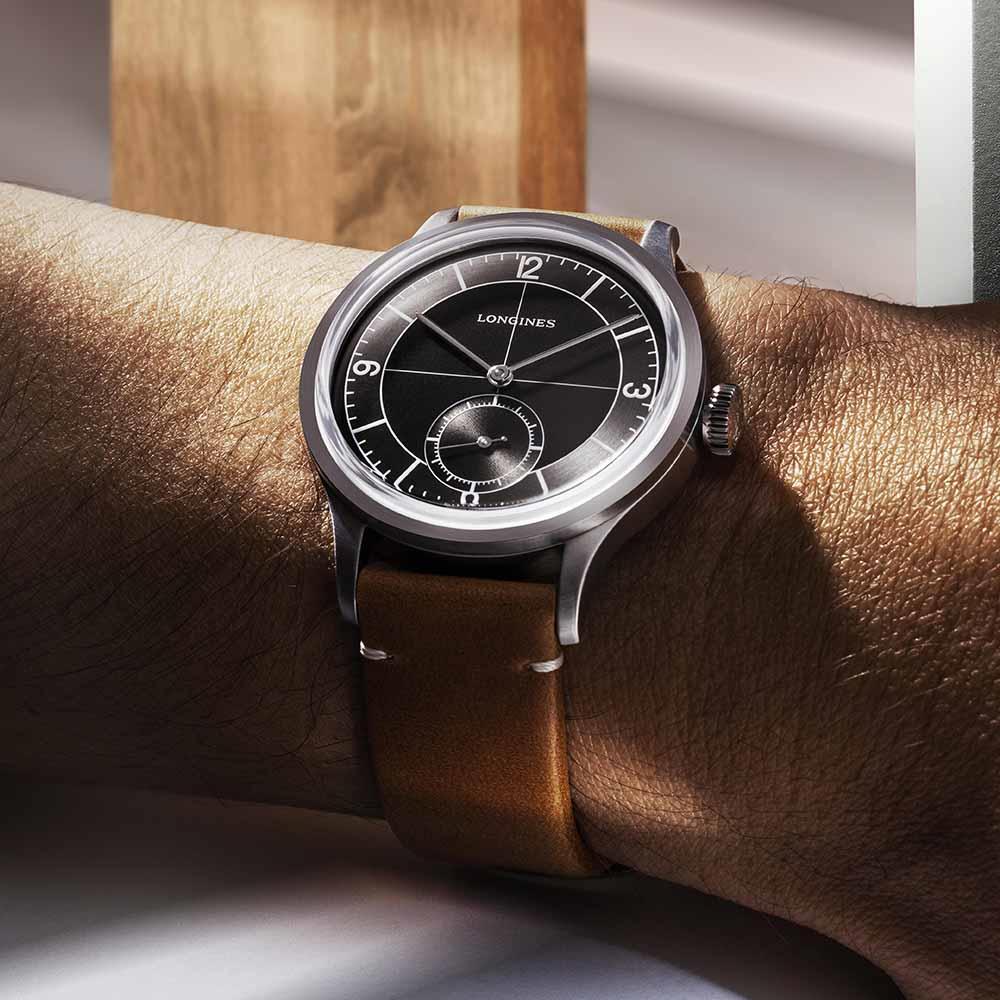  Longines Heritage Classic L2.828.4.53.2 Automatico 38.50 mm - LONGINES