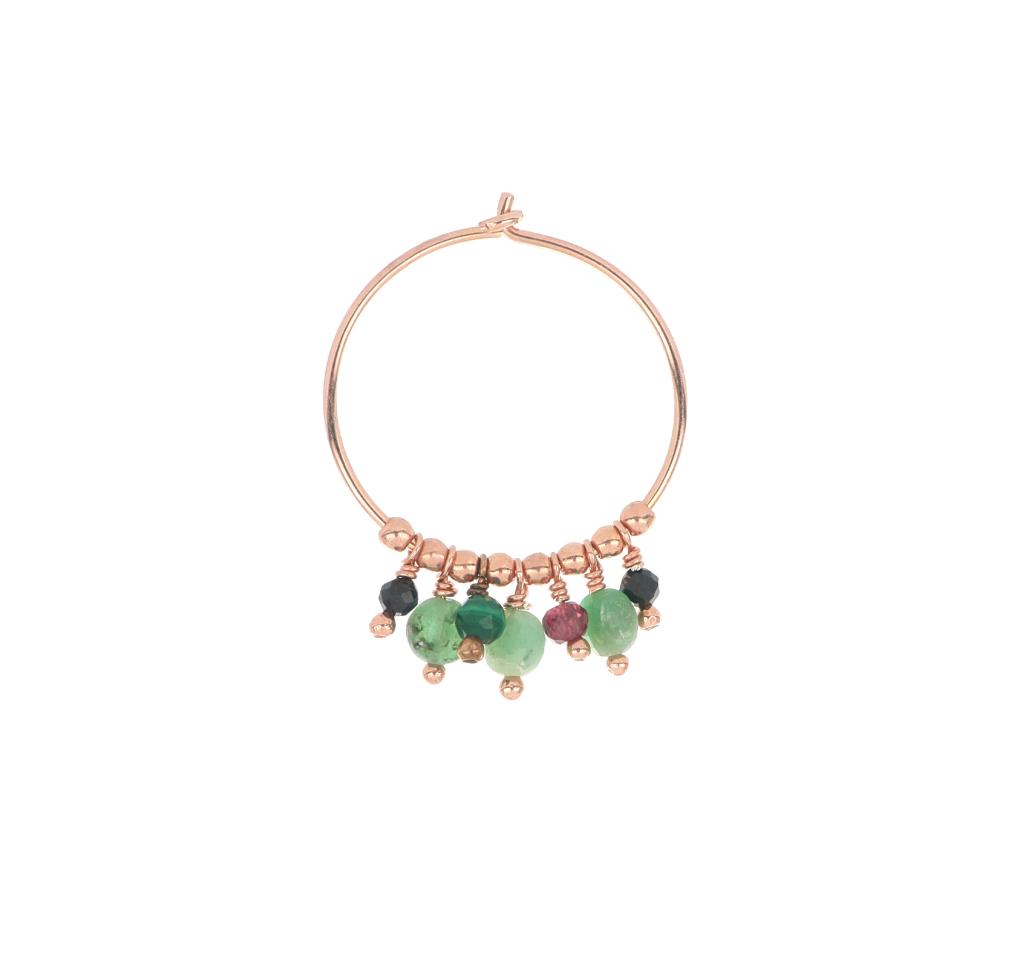 Orecchino Maman et Sophie ORISF2SMSP smeraldo spinello - MAMAN ET SOPHIE