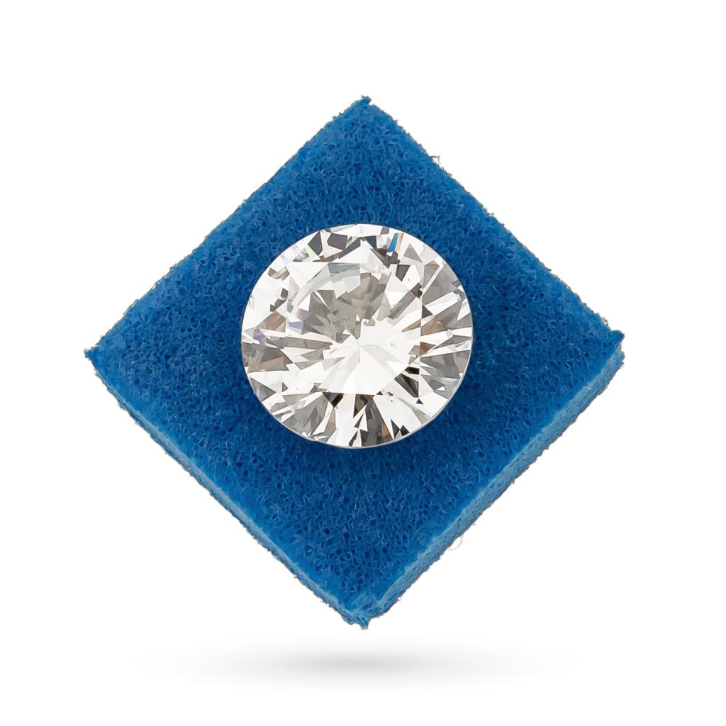 Diamante taglio brillante 2,80ct H SI1 certificato - 
