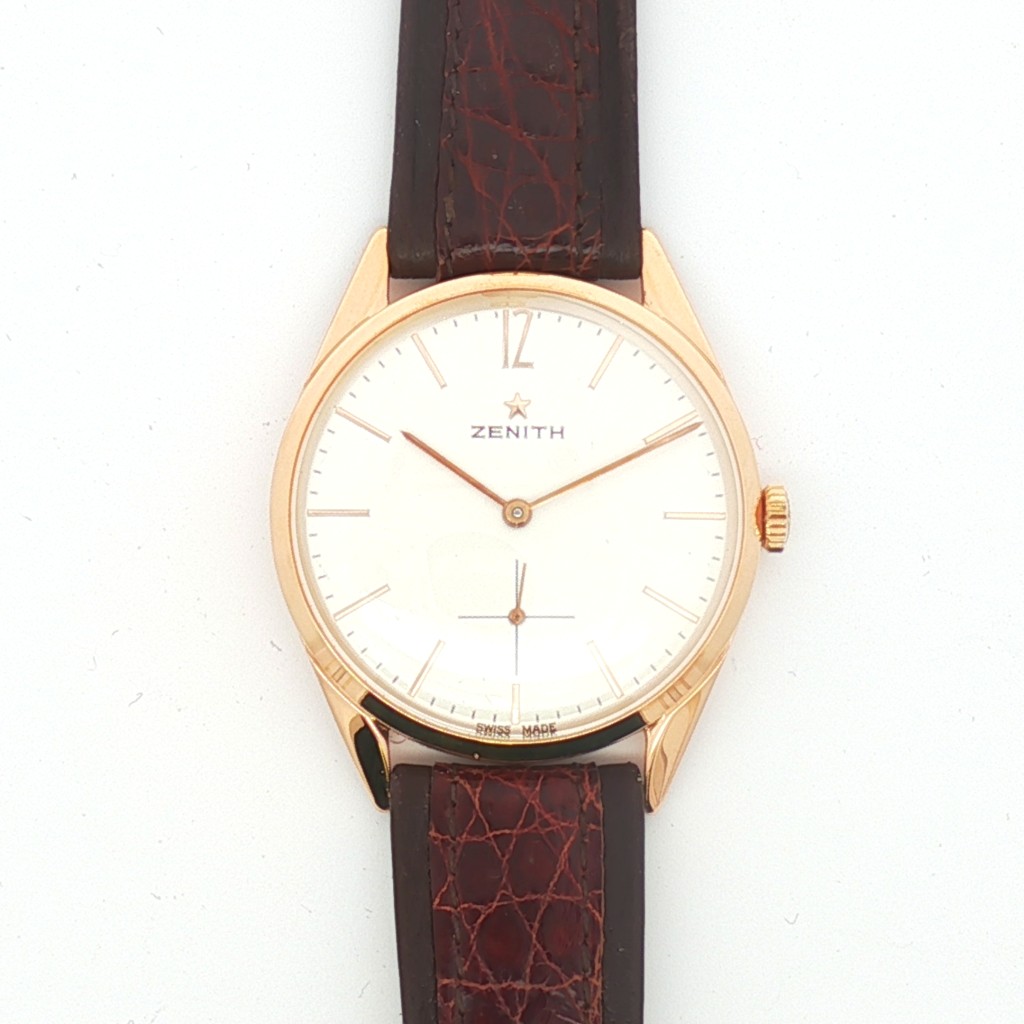 Zenith Oro rosa 18kt Manuale Silver 35 mm - ZENITH