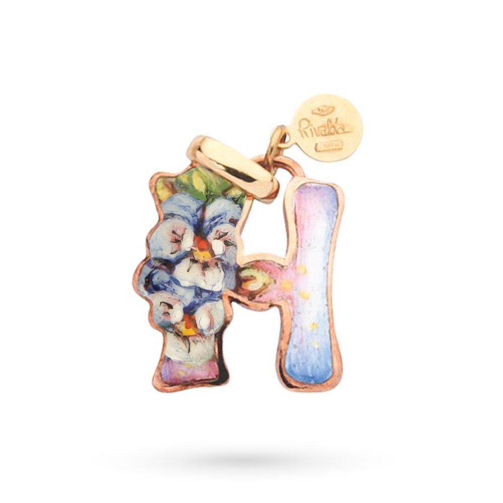 Ciondolo Iniziale H Gabriella Rivalta Violette - GABRIELLA RIVALTA