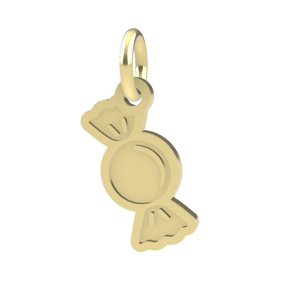 Anello E Pendente In Oro Giallo 9kt Carissima | Gioiello Con Lucchetto Su Catena Curb 46cm | Regalo Romantico