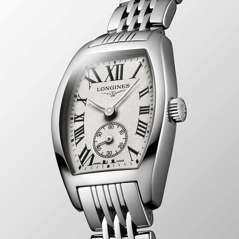  Longines Evidenza L2.175.4.71.6 Al Quarzo 19.60 x 23.30 mm - LONGINES