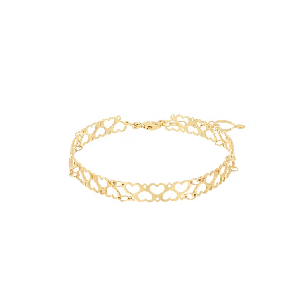 Maman et Sophie Bracelet BRMAMGISR Maman 925 Silver Gold Plated - MAMAN ET SOPHIE