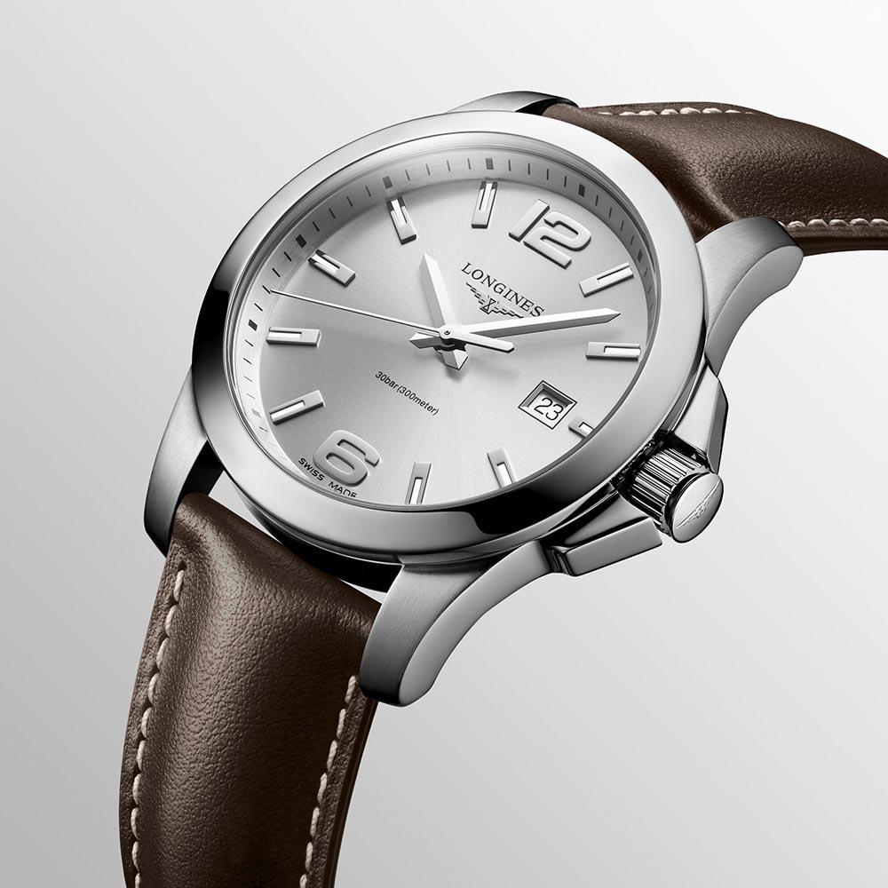  Longines Conquest L3.759.4.76.5 Al Quarzo 41 mm - LONGINES