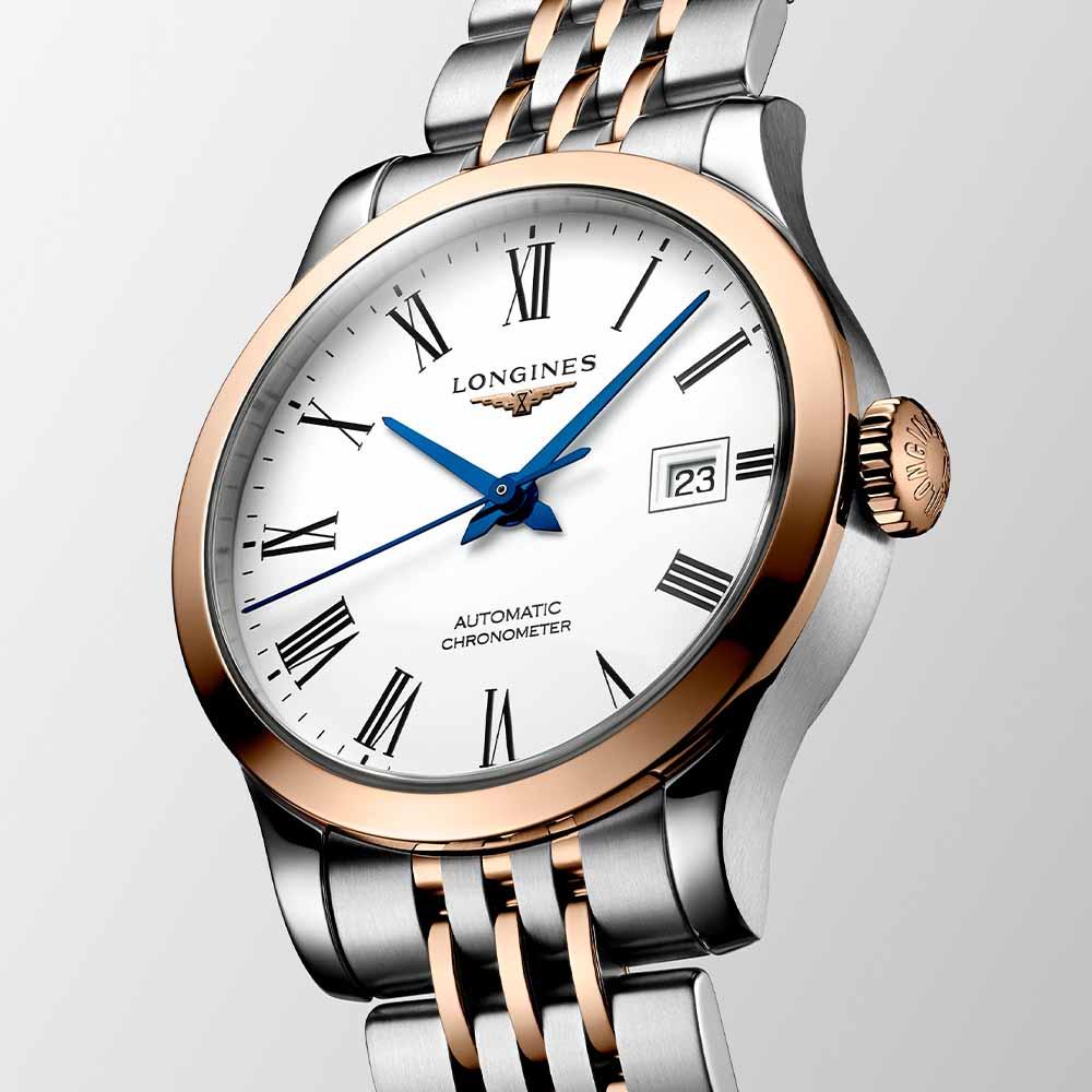  Longines Record L2.321.5.11.7 Automatico 30 mm - LONGINES