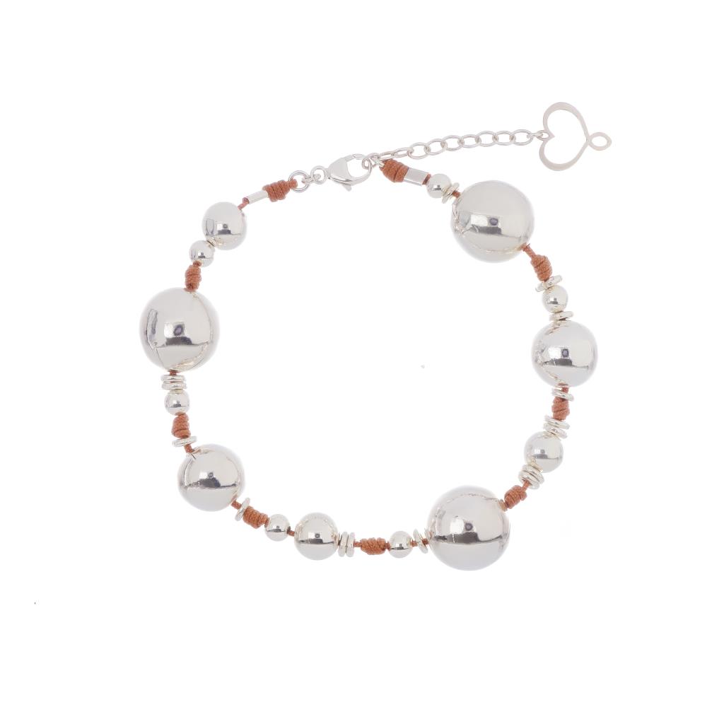 Maman et Sophie bracelet BKMND14A Silver wire worlds - MAMAN ET SOPHIE