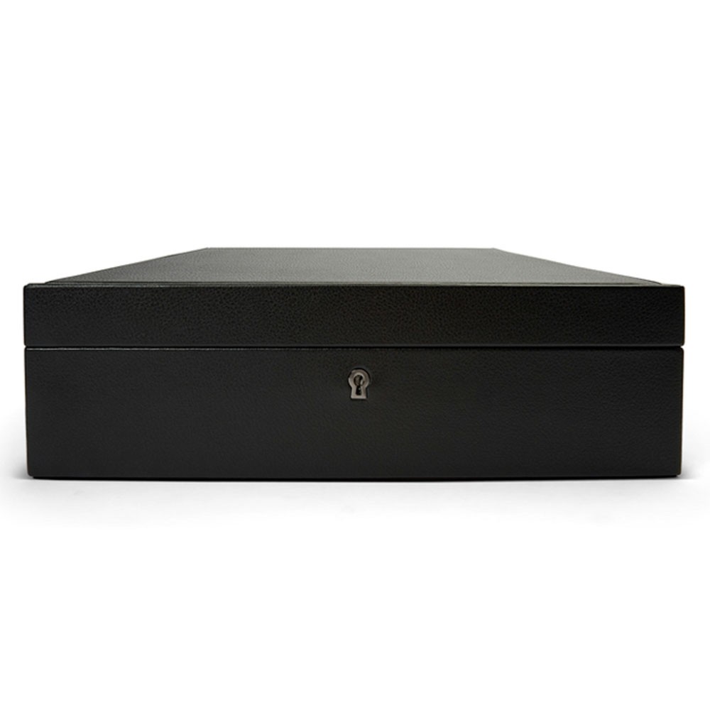  Scatola porta orologi da 10 pezzi - Nero - WOLF