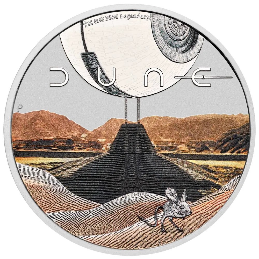 Dune, 1 Oz Silver Coin - THE PERTH MINT