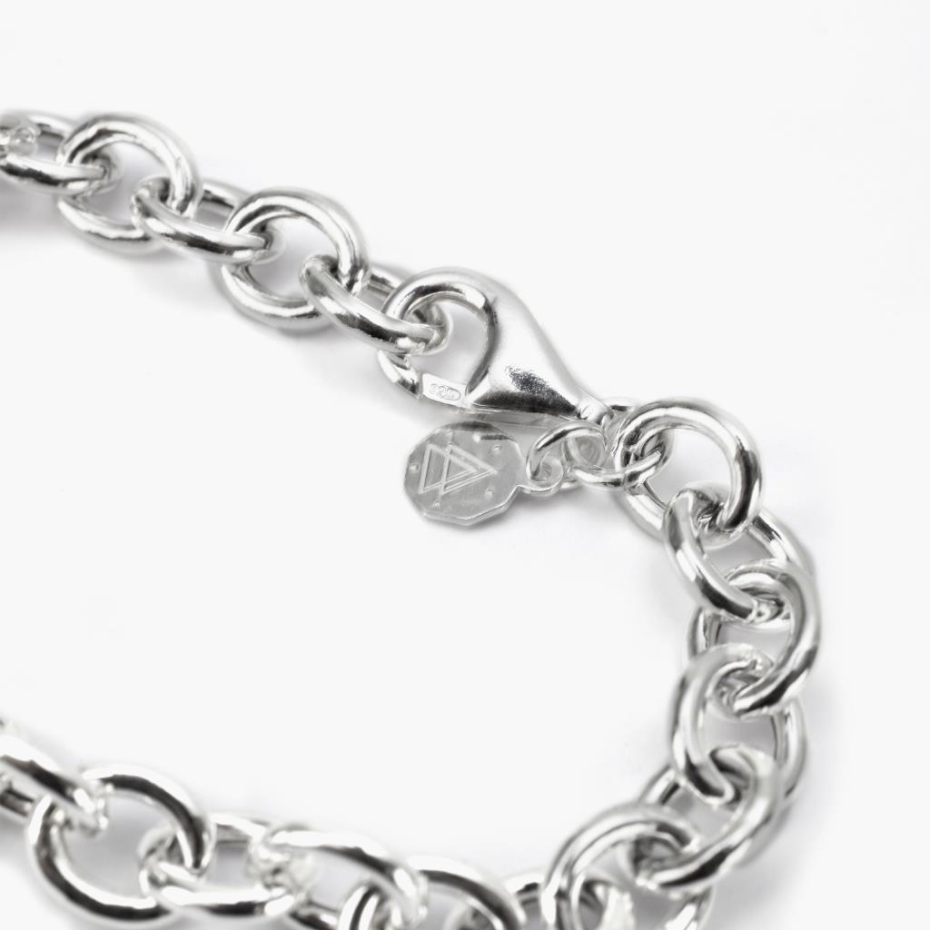 Bracciale forzatina 200 argento lucido Nove25 - NOVE25