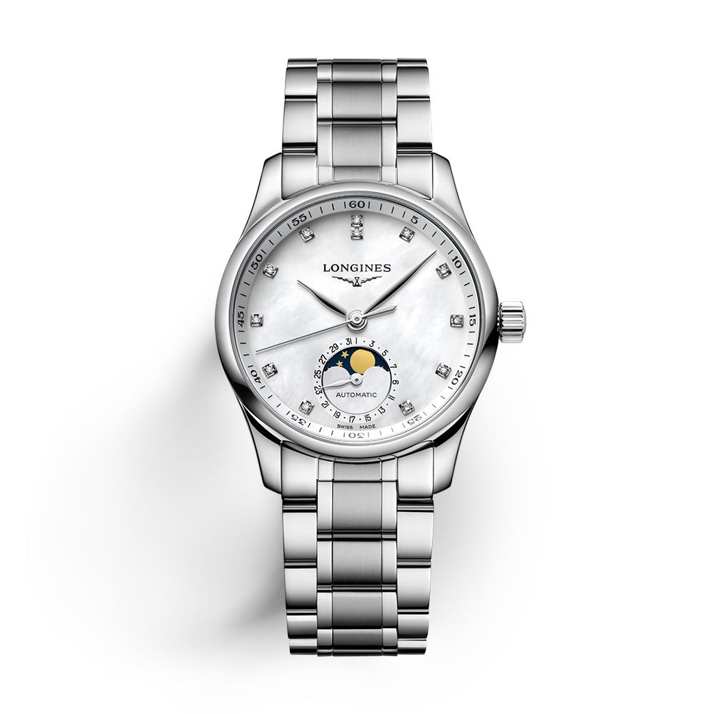 Longines Master Collection L2.409.4.87.6 moon phase 34.00mm - LONGINES