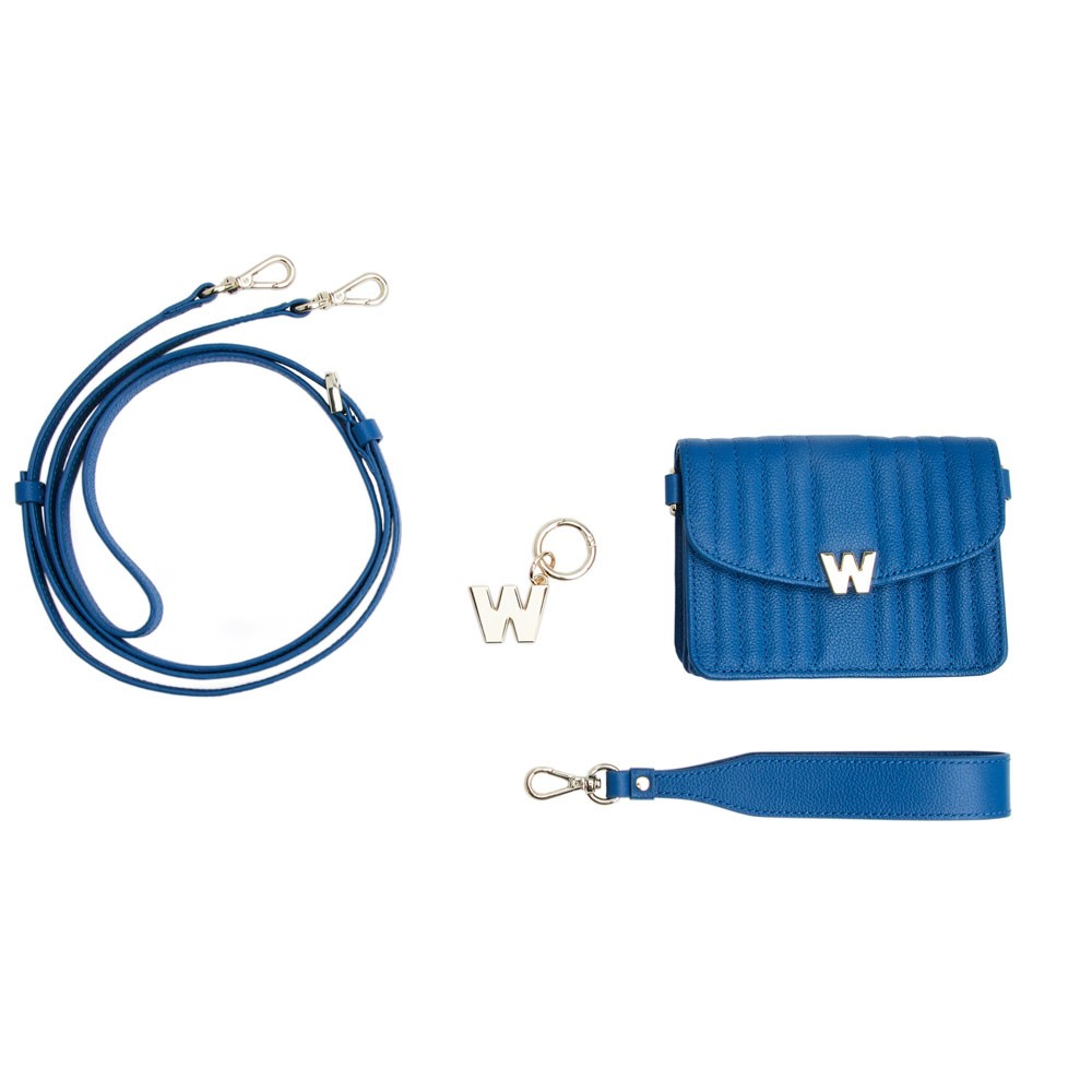  Wolf Mini Bag with Wristlet & Lanyard - Marine - WOLF