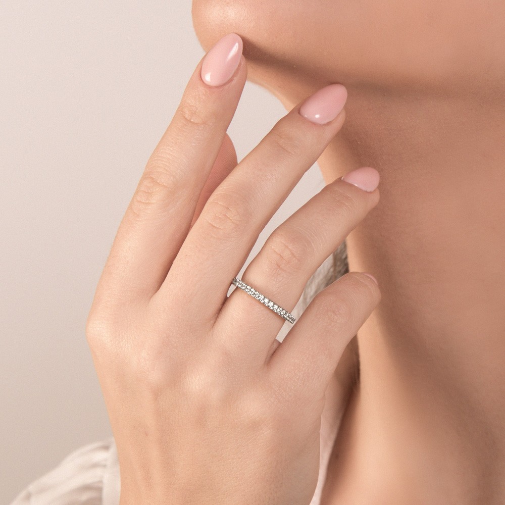  Eternity ring white gold and diamonds ~0,46ct Mirco Visconti - MIRCO VISCONTI