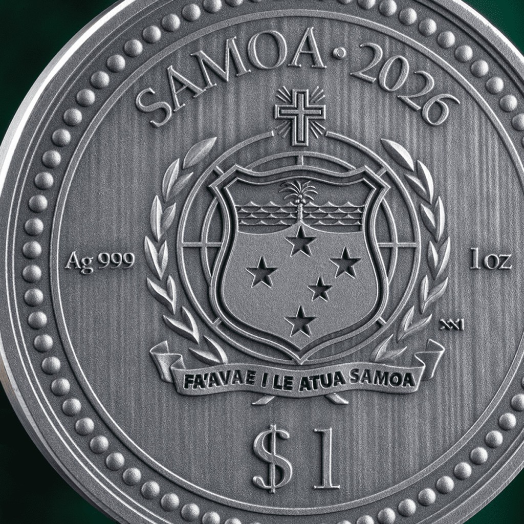  Leopard Born To Be Wild - 1 Oz Silver Coin Samoa 2026 - MINT XXI