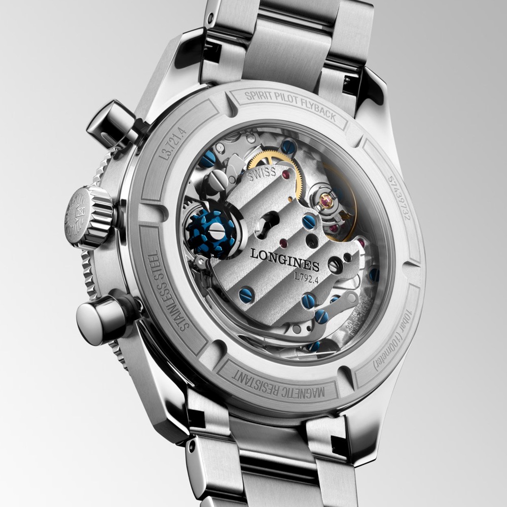  Longines Spirit Pilot Flyback L3.721.4.53.6 Automatico 39,50 mm - LONGINES