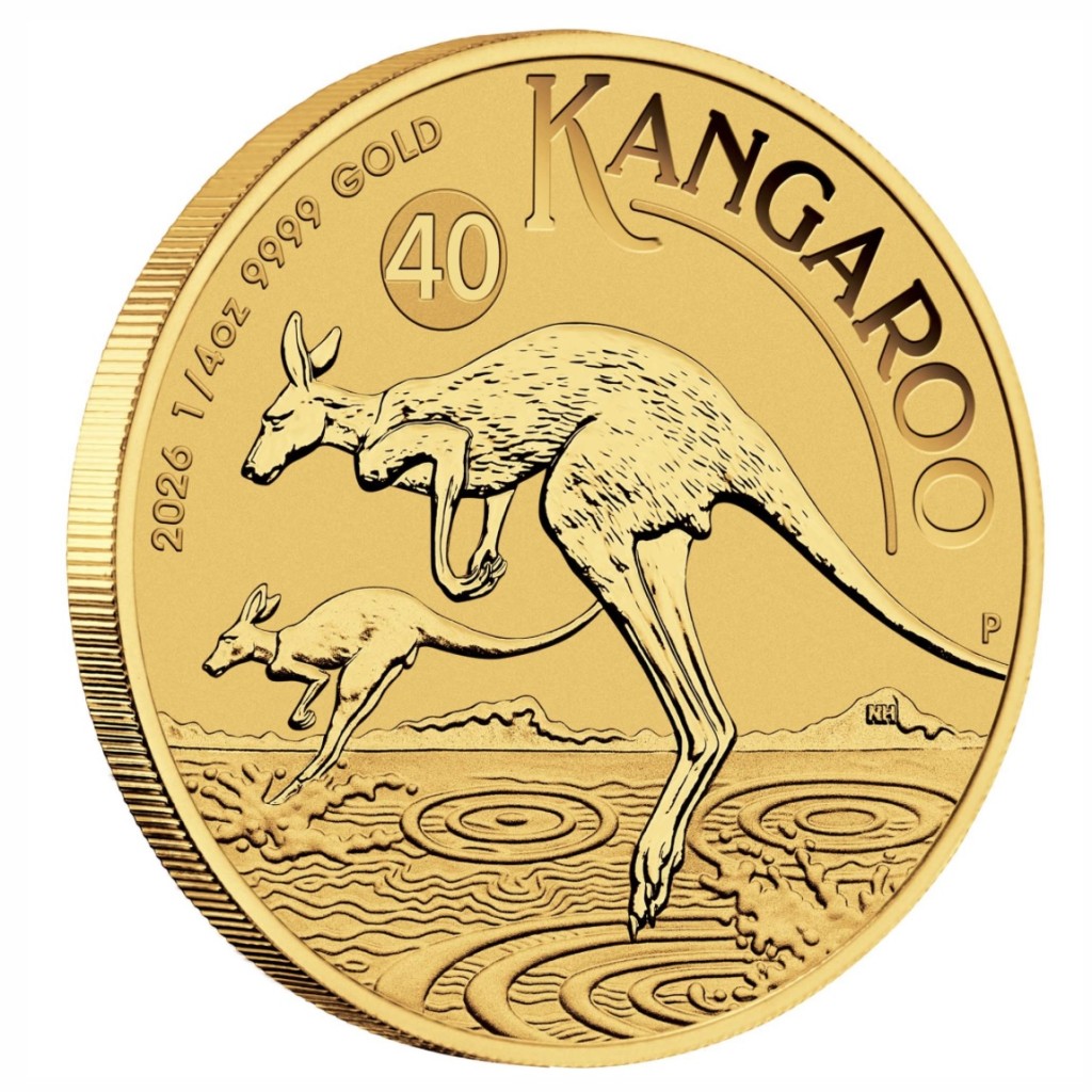2026 Kangaroo Gold Coin - THE PERTH MINT
