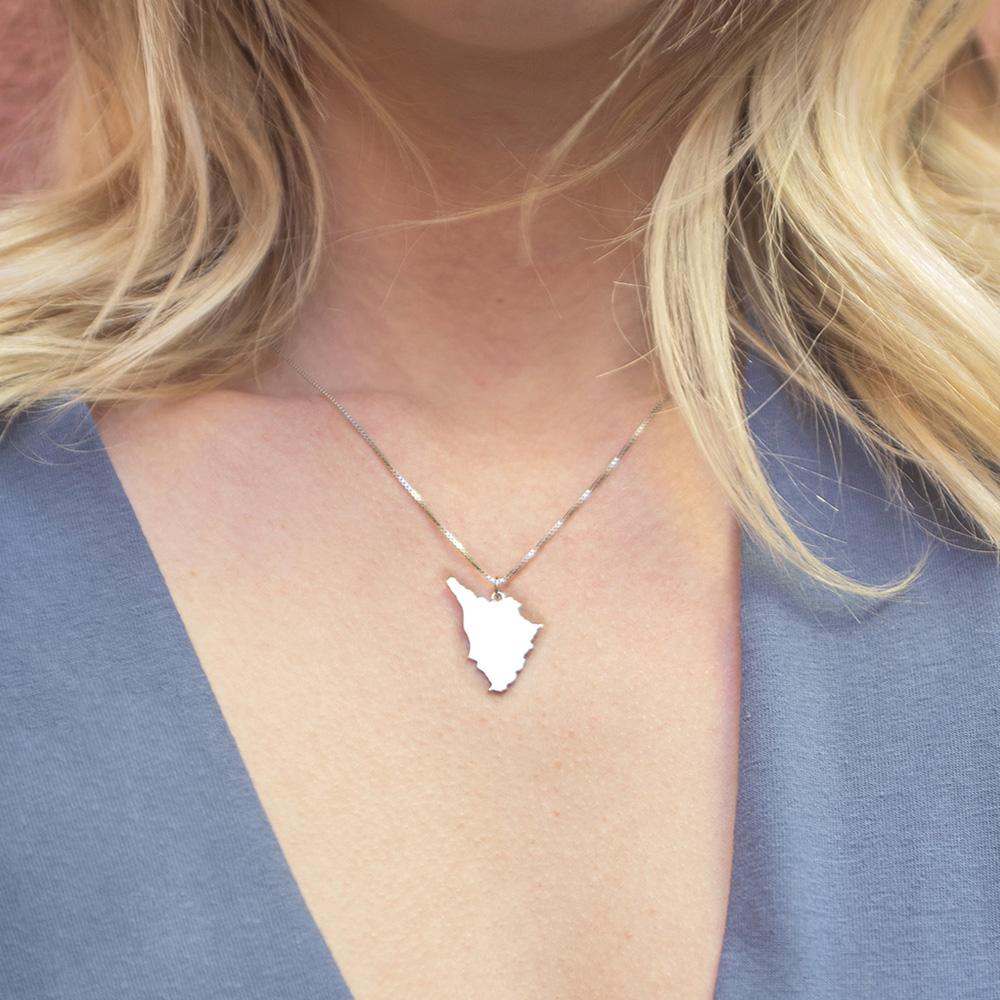  Tuscany region pendant in 925 silver - CICALA