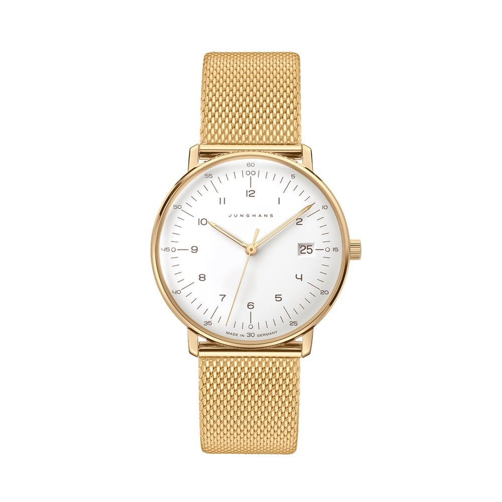 Junghans max bill Damen PVD 47-7452.46 Bianco 32,7 mm - JUNGHANS