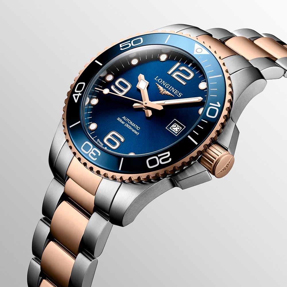  Longines Hydroconquest L3.782.3.98.7 Automatico 43 mm - LONGINES