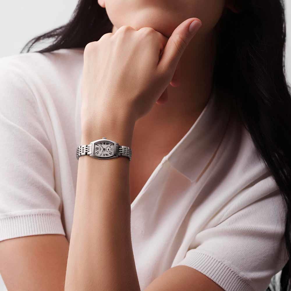  Longines Evidenza L2.175.4.71.6 Al Quarzo 19.60 x 23.30 mm - LONGINES