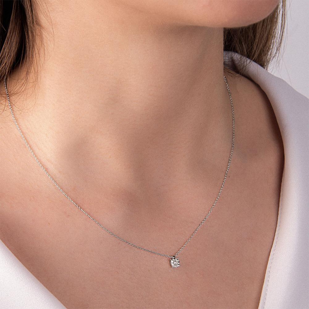  Necklace multistone solitaire diamonds 0,11 ct Mirco Visconti - MIRCO VISCONTI