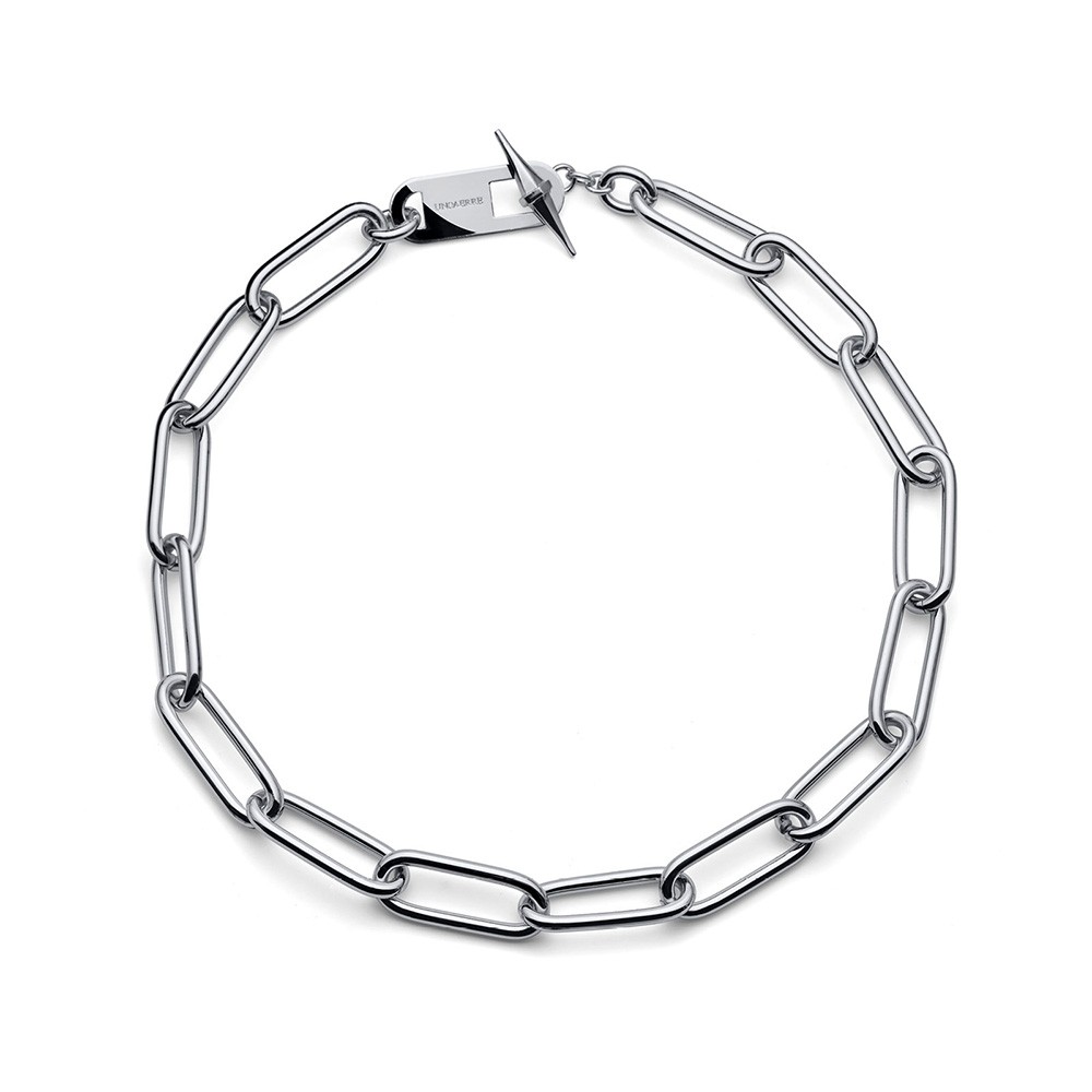 Collana Unoaerre 2680 lunga 48 cm argentata - UNOAERRE