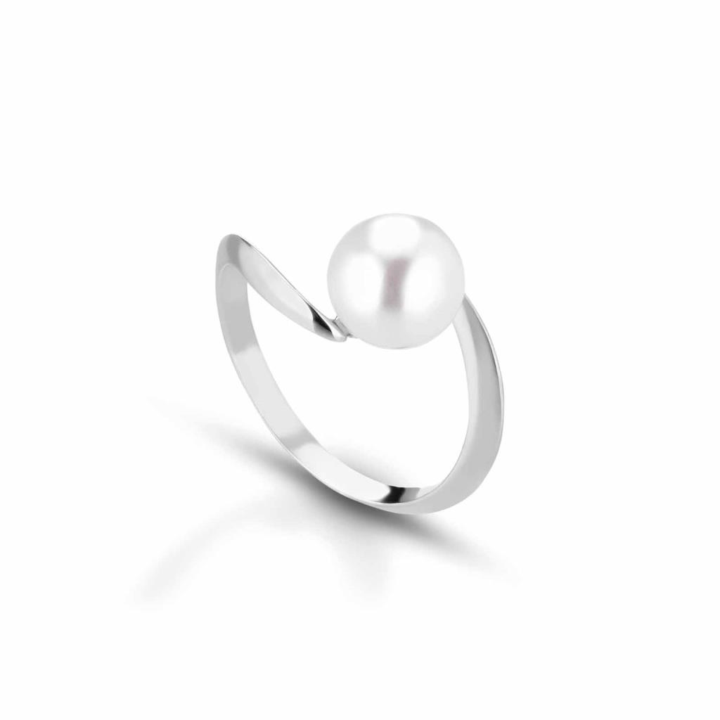 Fresh water pearl ring 7,5/8 mm - LELUNE