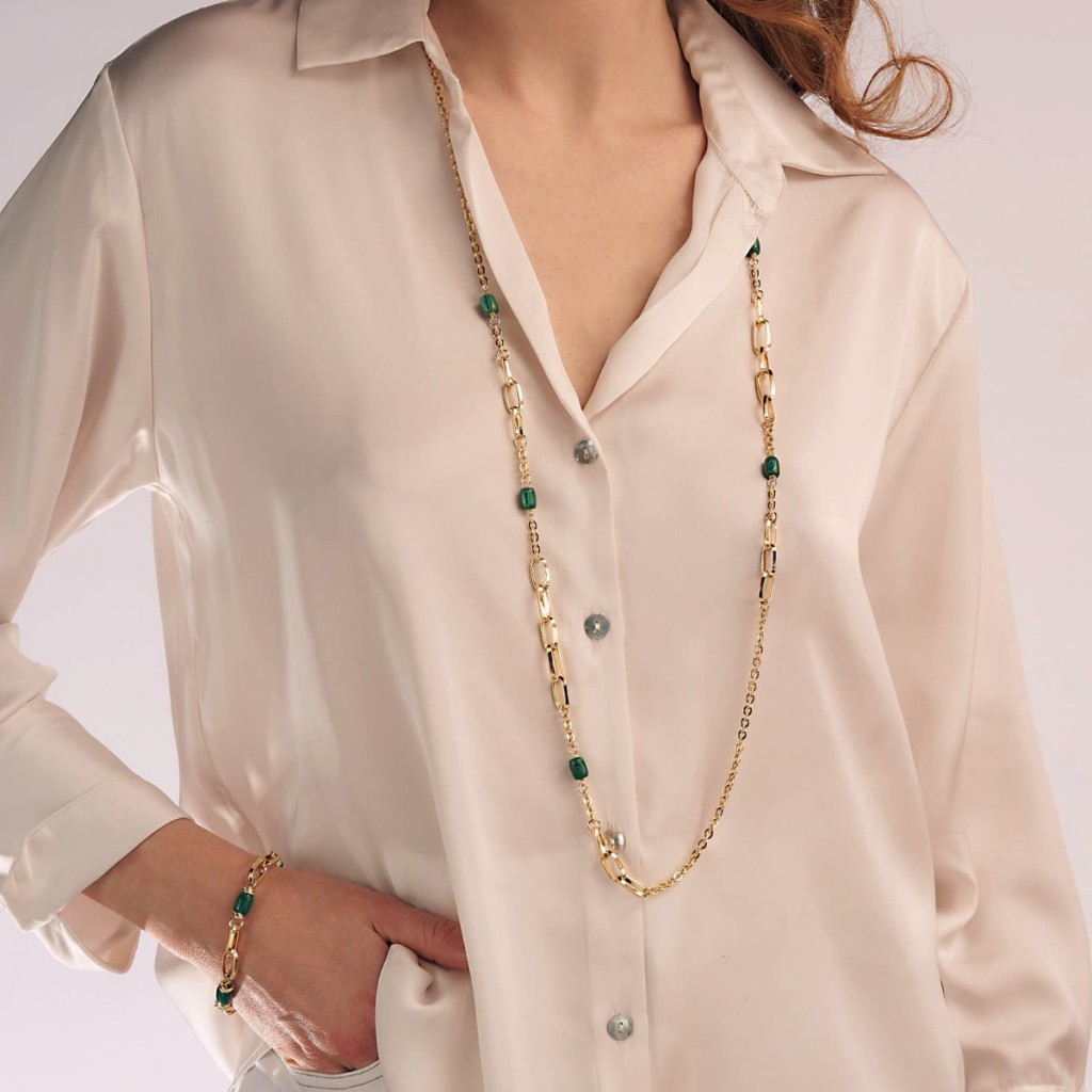 Collana Unoaerre 2198 lunga Essenza - UNOAERRE