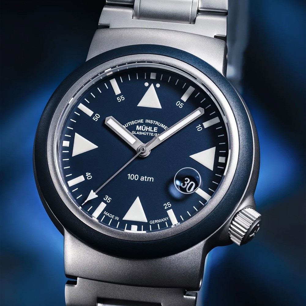 Muhle Glashutte S.A.R. Rescue-Timer Nautical Blue M1-41-02-MB-II 42,0 mm - MUHLE-GLASHUTTE
