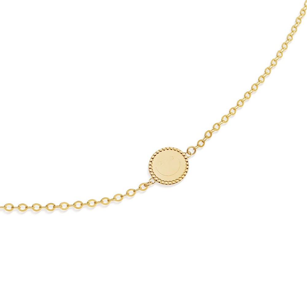 leBebe PMG229 Smile Bracelet in Yellow Gold - LE BEBE