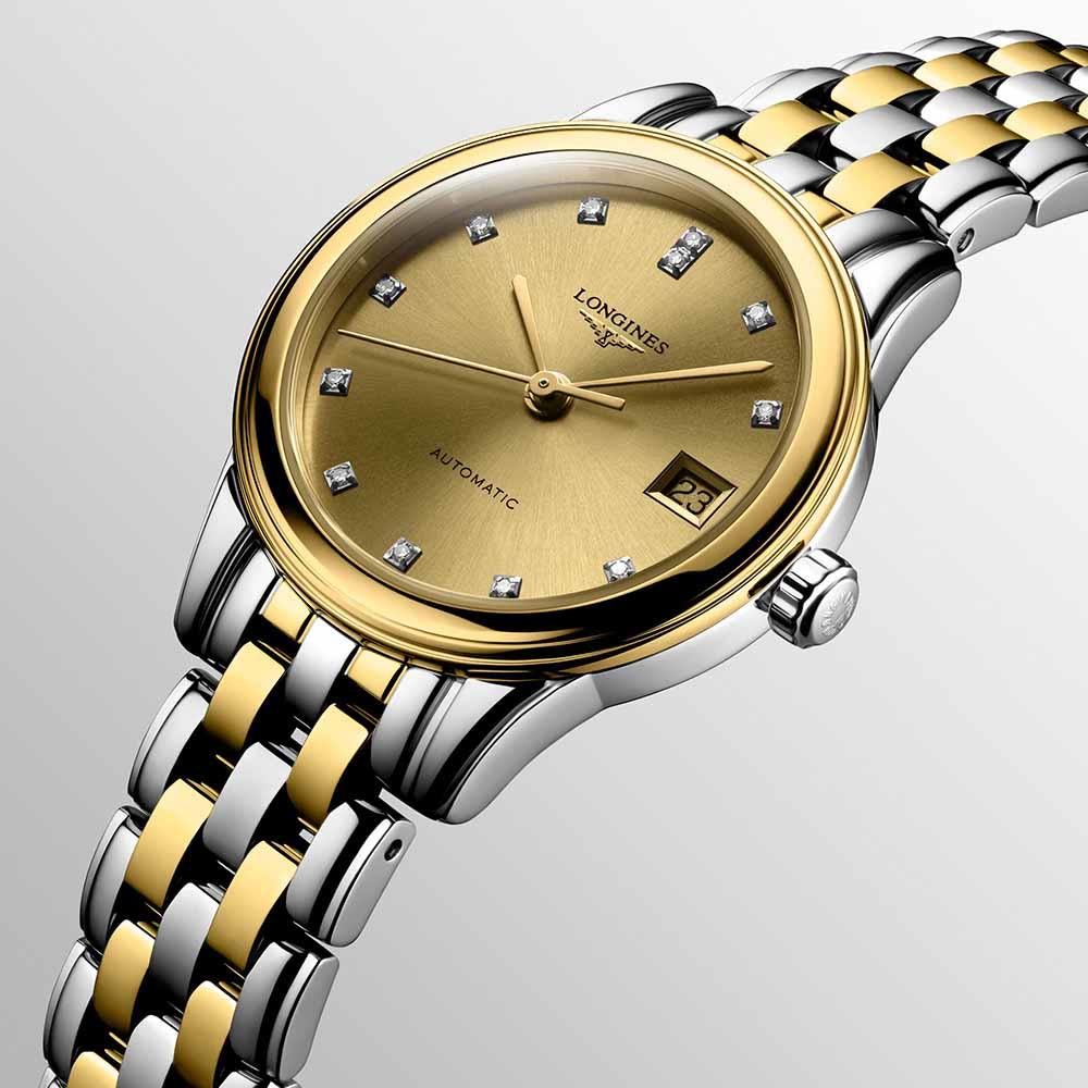  Longines Flagship L4.274.3.37.7 Automatico 26 mm - LONGINES
