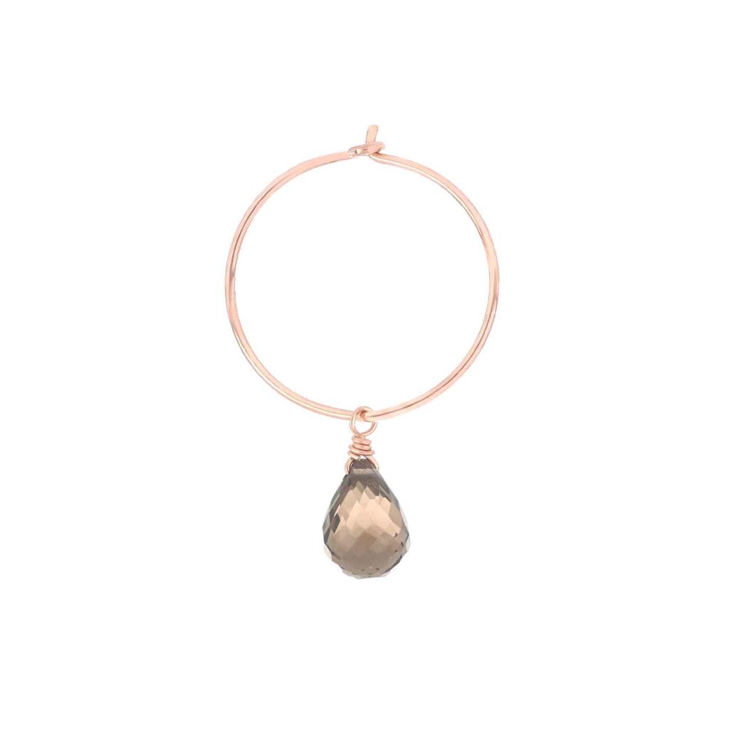 Orecchino cerchio quarzo Maman et Sophie OR0502QF - MAMAN ET SOPHIE