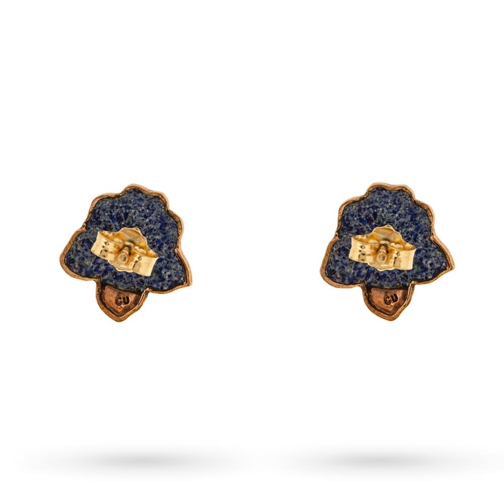  Orecchini Gabriella Rivalta Viola del pensiero - GABRIELLA RIVALTA