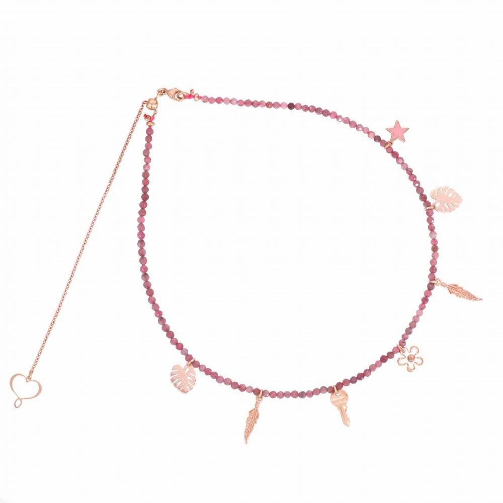 Girocollo pietre tormaline Maman et Sophie GHISF2TOP - MAMAN ET SOPHIE