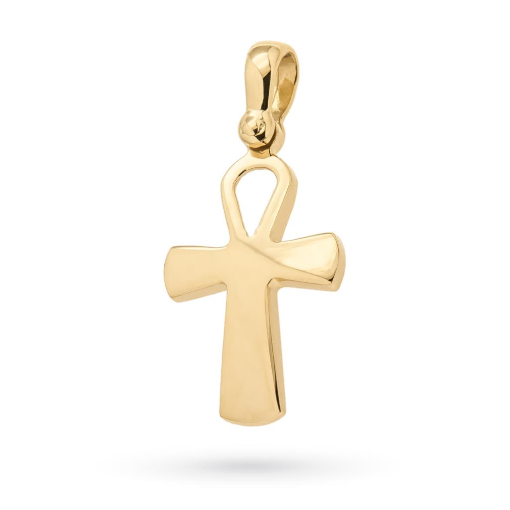 Key of life pendant in 18tk yellow gold - UNBRANDED