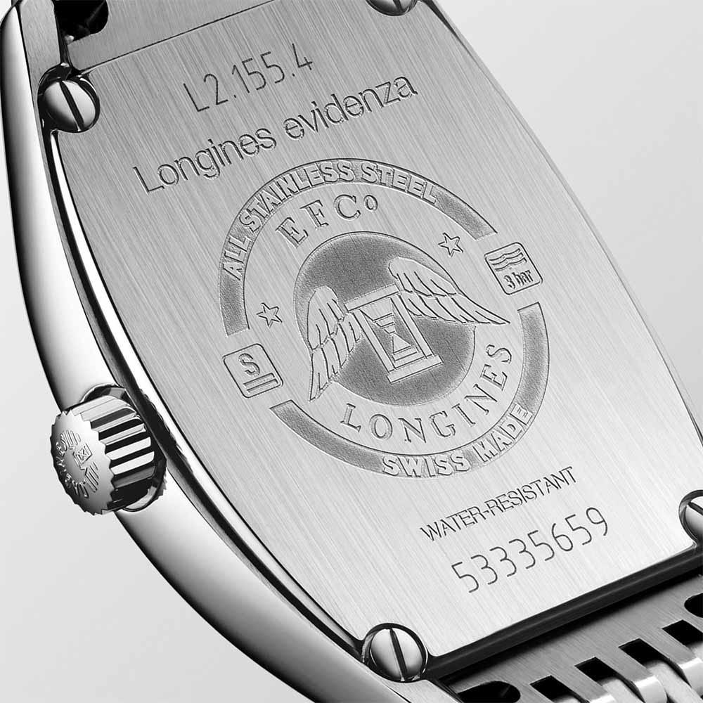  Longines Evidenza L2.155.4.71.6 Al Quarzo 26 x 30.60 mm - LONGINES