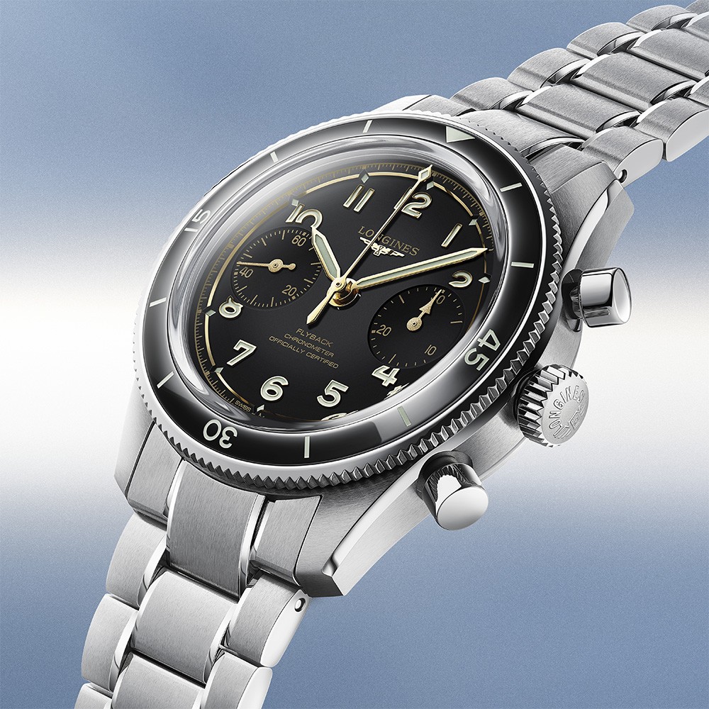 Longines Spirit Pilot Flyback L3.721.4.53.6 Automatico 39,50&nbsp;mm - LONGINES