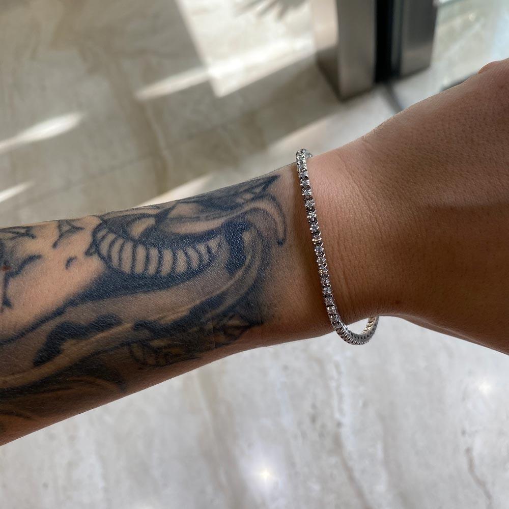  White gold diamond tennis bracelet 0,74ct G VS Mirco Visconti - MIRCO VISCONTI