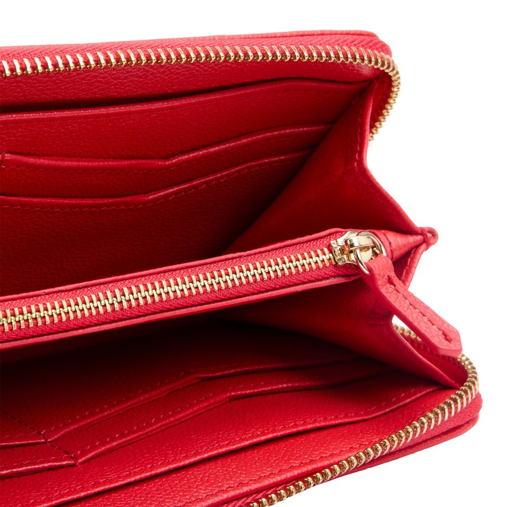  Wolf Continental Wallet - Red - WOLF