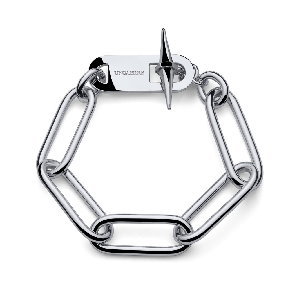 Bracciale Unoaerre 2673 catena argentata 20 cm - UNOAERRE