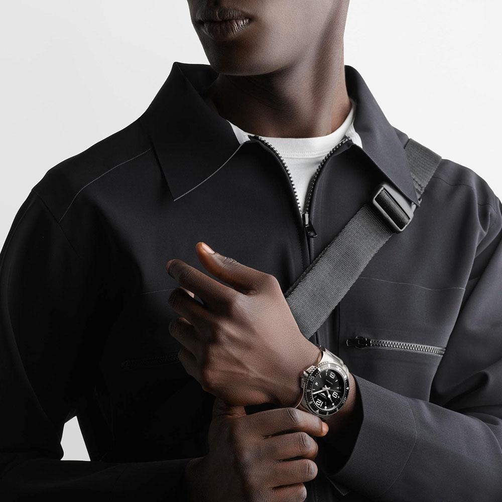  Longines Hydroconquest L3.840.4.56.6 Al Quarzo 44 mm - LONGINES