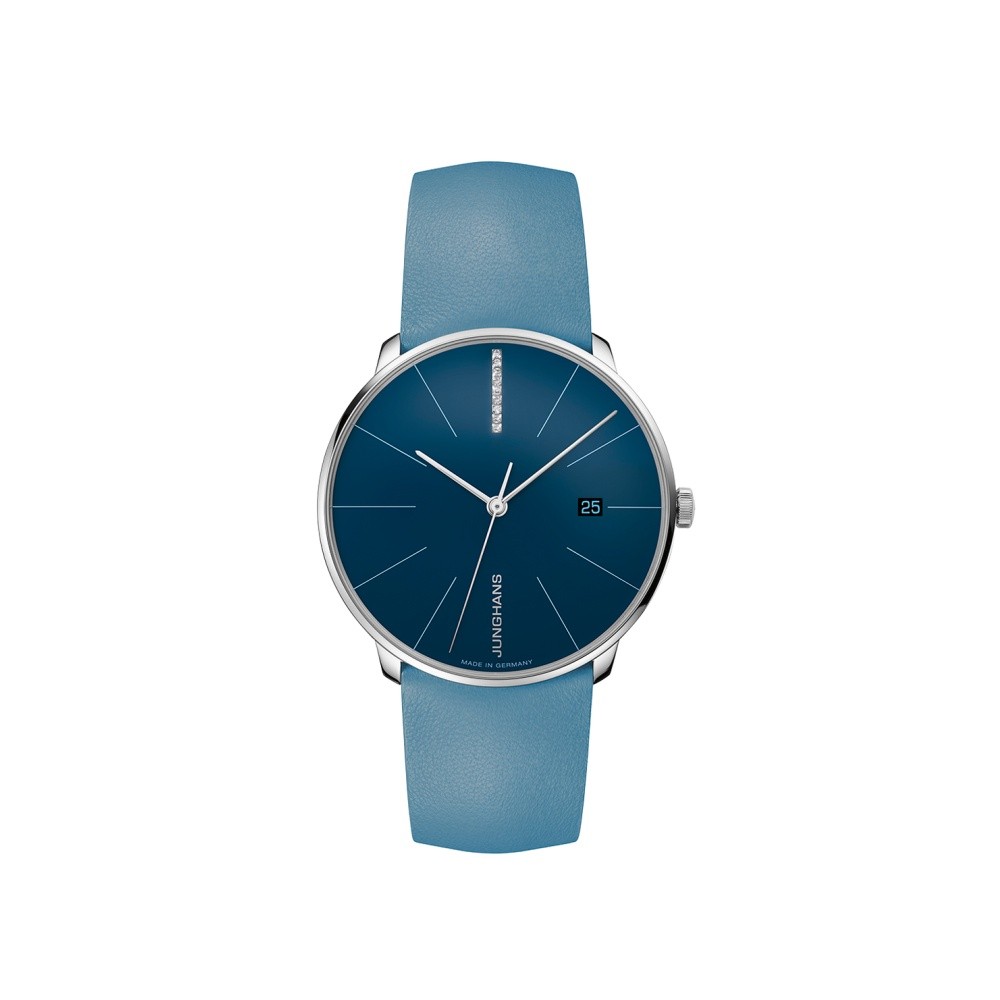 Junghans Meister fein Automatic damen 27-4356.00 Blu 32,7 mm - JUNGHANS