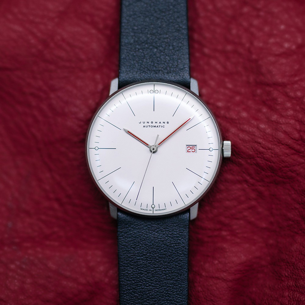 Junghans max bill Automatic Bauhaus 27-4009.02 Bianco 38,0 mm - JUNGHANS