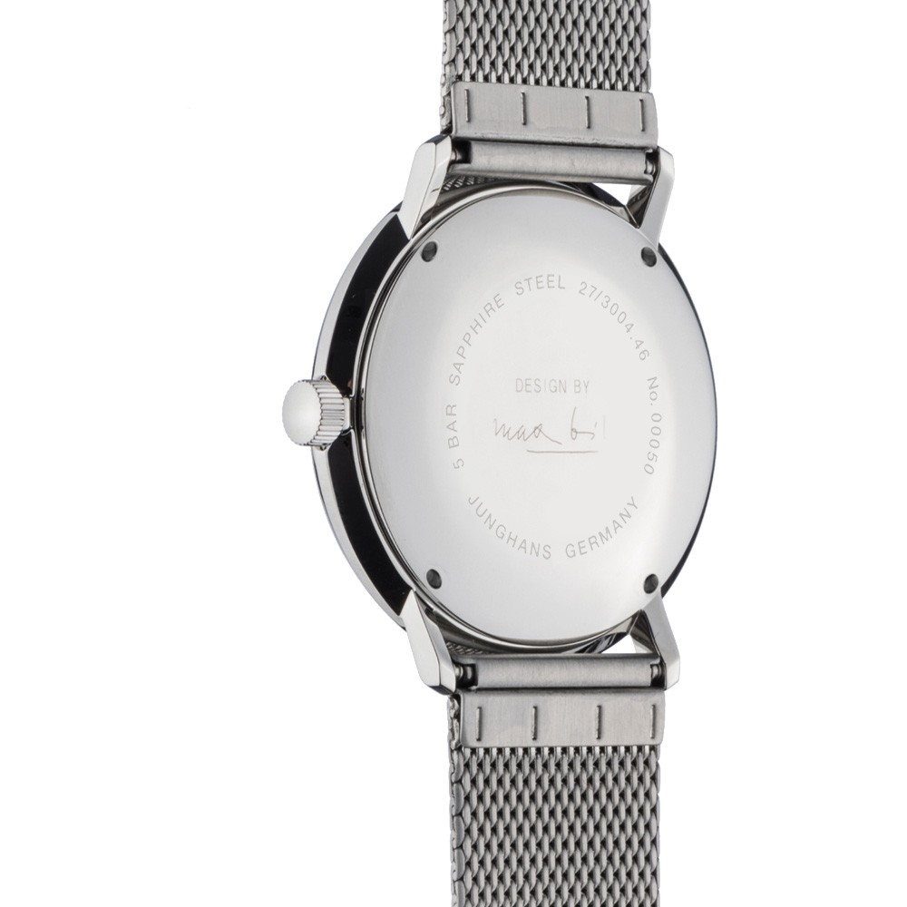  Junghans max bill Handaufzug 27-3004.46 Argento 34,0 mm - JUNGHANS