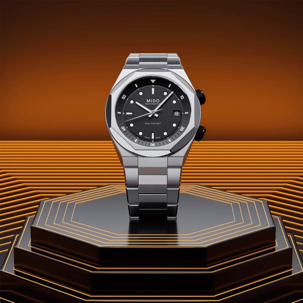  Mido Multifort 8 Two Crowns M047.507.11.051.00 - MIDO